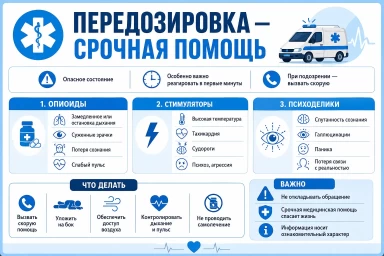 Помощь при передозировке в Верхнеяркеево
