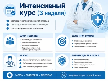 Реабилитация за 21 день в Верхнеяркеево